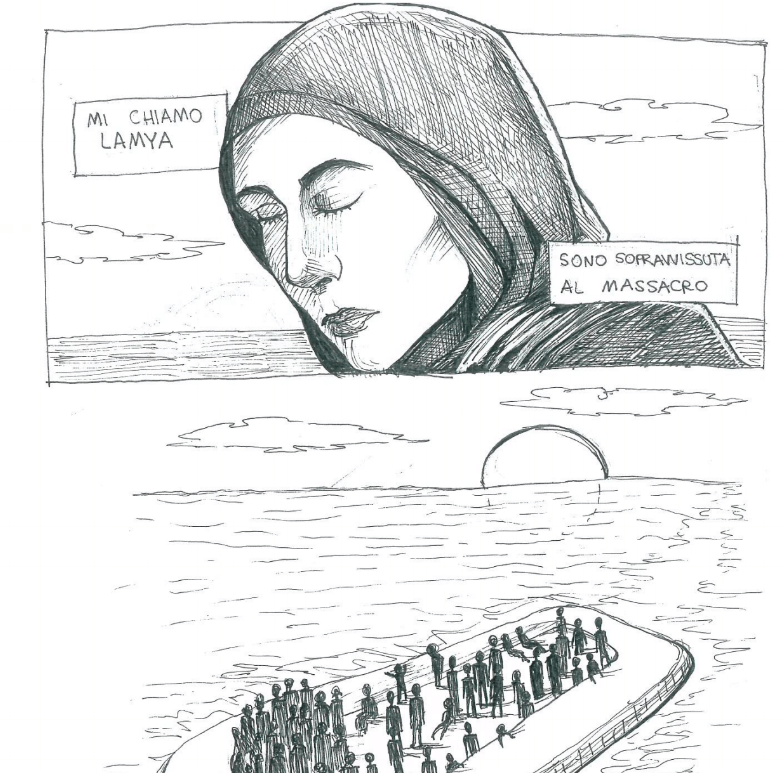 La storia di Lamya, a 19 anni costretta a fuggire dalla sua città e a salire su un gommone diretto a Lampedusa